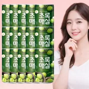 180ml x 30캔음료 세트 웅진 초록매실 매실음료 대용량 업소용 식당용 음료수 간식 회사 사무실 학교 단체