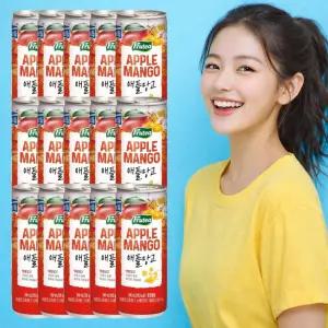240ml x 60캔 애플망고주스 망고 캔음료 과일 과즙음료수 학교매점 대용량 업소용 단체 행사 간식