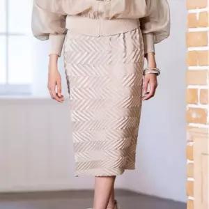 스피치오 지그재그주름 스커트(441-238)