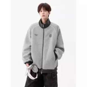 남성용 가을 야구 맨투맨 점퍼 차이나 항공 트레이닝 CH3