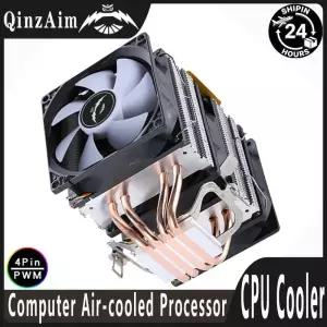 공랭쿨러 치우즈에임 CPU 쿨러 팬 듀얼 타워 4 히트파이프 컴퓨터 프로세서 공랭식 PWM LGA2011 E5 x99 AM4