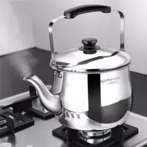 키친아트 JZ99ZD98 스텐 주전자 티 포트 육수 물주전자 7L