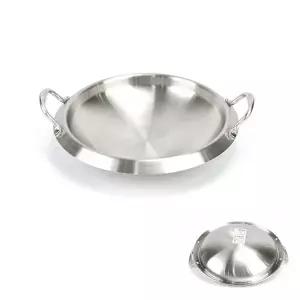 업소용 EA44ES51 스텐 삼중 곱창전골 양수냄비(280mm)