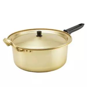 국산 NE01YK02 양은 냄비 업소 가정 찌게 라면 냄비 편수 18cm