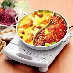 쿨샵 FA09YT42 인덕션사용가능 반반냄비 훠궈냄비 샤브샤브냄비