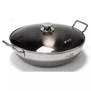 일품 NO82EH12 전골 냄비 찌게 인덕션 양수 냄비 통3중 28cm