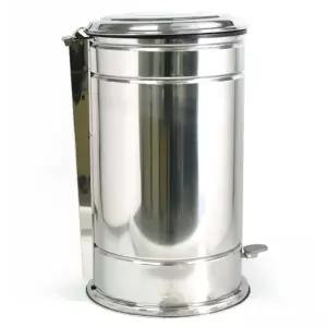 군부대 학교 식당 스텐 대형 쓰레기통 50리터