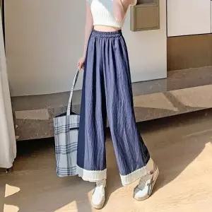 M1 치마 봄 캐주얼 빈티지 벨트 쉬폰치마 이성 레이스 A라인 JEN1