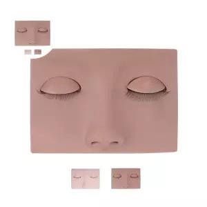 눈썹 연장 연습 고무판 메이크업 반영구