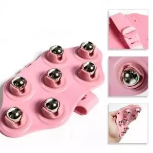 [콩심팥심]림프 자석 마사지볼 지압 롤링 장갑 셀프