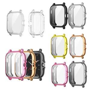 Huami Amazfit GTS 2 / 2e 도금 TPU 소프트 커버 전체 화면 보호기 쉘용 보호 케이스