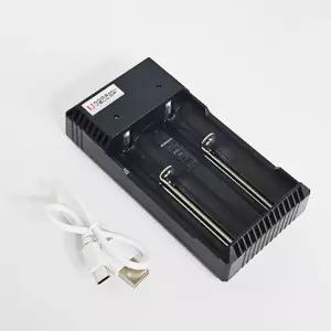 배터리 충전기 2구 밧데리 건전지 차저 리튬이온 C타입 충전지