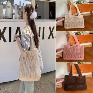 네트백 여름 니트 가방 숄더백 그물 가벼운 에코백