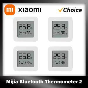 오리지널 샤오미호환 미 블루투스 온도계 2 무선 스마트 전자 디지털 습도계 미지아 앱과 호환