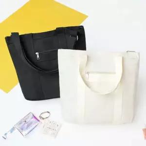 미콘 1737 심플 빅 크로스백 에코백 데일리 남녀공용 미콘