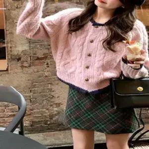 여성 2컬러 러블리 도톰 꽈배기 니트 스웨터 가디건