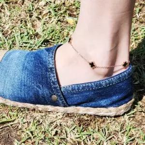 발목 장식 액세서리 심플 체인 스타일 데일리 착용 메탈 소재 변색 방지 처리