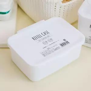 화이트 세탁 세제용기 디스펜서 모음 (시트케이스)