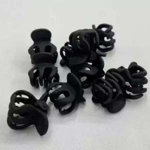 ( )미니집게핀 블랙 10p 작은집게핀 앞머리미니집게핀 헤어집게핀 여성집게핀