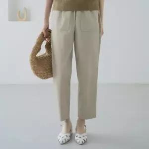 엄마옷 마담4060 밴딩포켓일자팬츠 -QPN2604032-