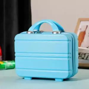 [하프클럽/]여행용 미니 기내용 캐리어 레디백 보조 가방 블루