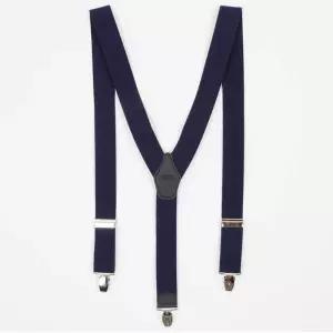 남성용 멜빵끈 네이비 멜빵 벨트 집게 서스펜더 코디 nGM9+7Mbm
