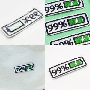 패브릭 와펜 수선 리폼 감성 디자인 패치 스티커 EnT2+9HfY