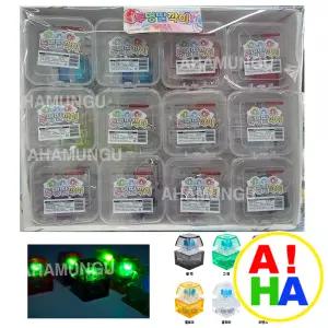 도로시 투명 딸깍이 24개 1갑 색상랜덤발송 키캡 키링 키보드