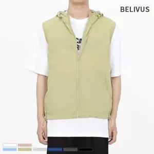 [빌리버스]빌리버스 남자 간절기 레이어드 베스트 후드 BRAT065