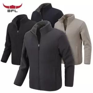 버팔로 남자 보아털 후리스집업 후드자켓 남성 기모 뽀글이 양털 플리스 자켓 점퍼 남여공용 w026