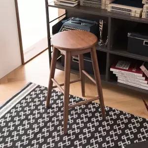 리바트 베이킹 원목 홈바의자