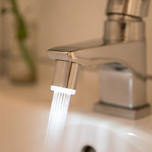 퓨어레인 세면대 LED 필터 수도꼭지 클린 워터탭