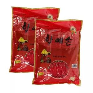 할매손 장용 고추가루2.5kg 6개 1박스