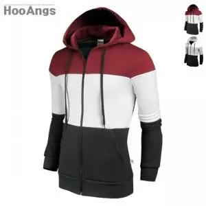[후앙스]기모 삼단절개배색 후드집업 BMHD6219_P043495032