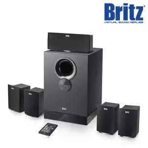 브리츠 BR-5100T3 멀티 홈시어터 시스템 5.1채널 스피커 무선리모콘