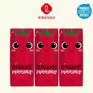 오가닉 레드비트&토마토&딸기 125ml*24팩