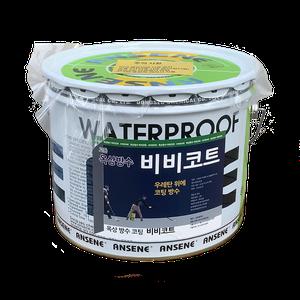 옥상방수-우레탄 위에, 일반 옥상에 간편방수-강력접착 -비비코트 10kg