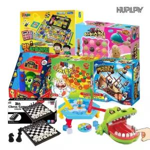 아케이드 복불복 베스트 보드게임 100종! 자석체스/나무쌓기/빙고/룰렛/어린이/유아/가족