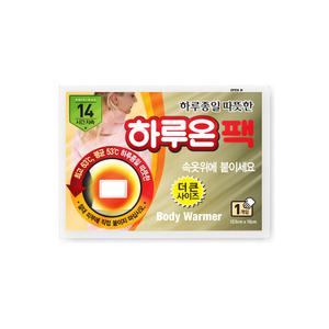 국산 일회용 하루온팩 캠핑 핫팩 붙이는핫팩 대용량 군인 등산 하루온팩 100매