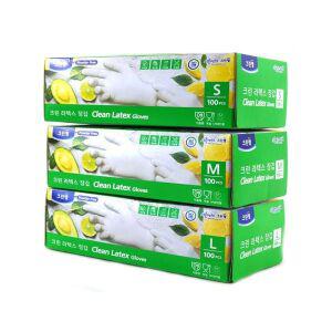 크린랩 라텍스장갑 100매 식품용 주방용 요리용 명진 니트릴 고무장갑 지퍼백 롤백 크린백 모음전