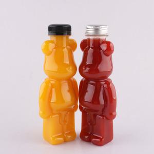 긴곰 380ml 1개 더치병 페트병 플라스틱병 공병 곰돌이 곰페트 밀크티병 더치커피병
