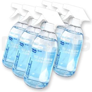 듀오 소독용 에탄올 스프레이 500ml X6개 뿌리는 생활 상처 살균 강아지 냄새 제거 손 소독제