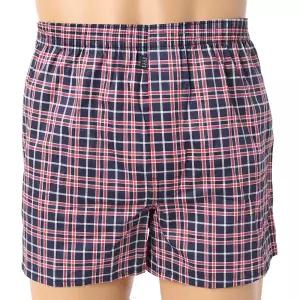 [롯데백화점]엘르이너웨어 네이비체크트렁크EBMTK171NV