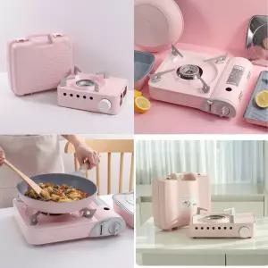 썬터치 휴대용가스버너 핑크블룸 모음전