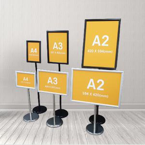 스탠드 안내판 POP 거치대 광고판 메뉴판 입간판 A4 A3 A2 포스터 입구간판