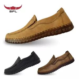 BFL 발편한 남성 캐주얼화 구두 로퍼 슬립온 검정 신발 단화 New855