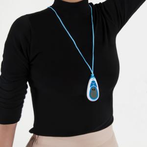 프로-스펙스 디지털 만보계 만보기 목걸이형 자동 걷기 러닝 운동 측정 기계