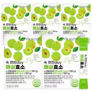 아임뉴트리 속 편한 day 매실효소 3g x 30포 5박스