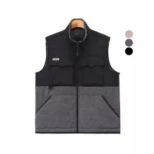 [후앙스]오버핏 보아털 유틸리티 후리스 플리스 조끼 PWPV7250_P329619593