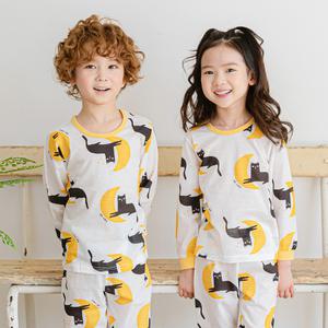 키키스토리 달고양이 긴팔 자가드 120, 1개